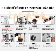 Máy pha cà phê Lacasa EM3110