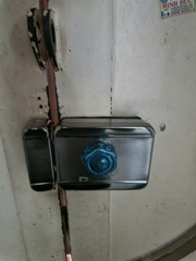 Khóa cổng vân tay 2 mặt Nino Lock N1