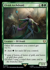 Magic: The Gathering - Tales of Middle-earth Commander - Elvish Archdruid (237)