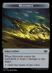 Magic: The Gathering - Outlaws of Thunder Junction Tokens - Meteorite (17)