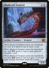 Magic: The Gathering - The Brothers' War - Bladecoil Serpent (229) Foil