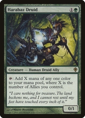 Magic: The Gathering - Worldwake - Harabaz Druid (105)