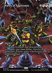 Magic: The Gathering - Teenage Mutant Ninja Turtles Source Material - Waves of Aggression (13)