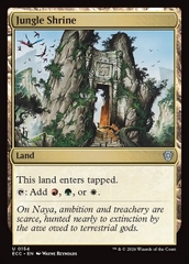 Magic: The Gathering - Lorwyn Eclipsed Commander - Jungle Shrine (154)