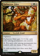 Magic: The Gathering - Throne of Eldraine - Faeburrow Elder (190)