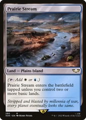 Magic: The Gathering - Warhammer 40,000 Commander - Prairie Stream (290)