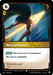 Riftbound TCG - Origins: Proving Grounds - Blast of Power (012/024)