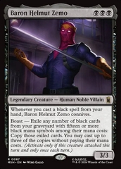 Magic: The Gathering - Marvel Super Heroes - Baron Helmut Zemo (87)