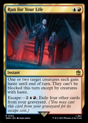 Magic: The Gathering - Doctor Who - Run for Your Life (154)
