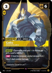 Riftbound TCG - Unleashed - Galio - Indefatigable (171/219) Foil