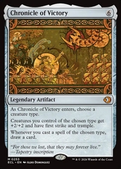 Magic: The Gathering - Lorwyn Eclipsed - Chronicle of Victory (253) Foil