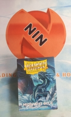 Bọc bài Dragon Shield Sleeve - Matte Standard Size 100 - Midnight Blue