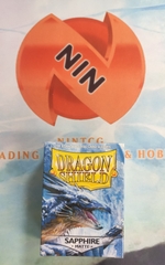 Bọc bài Dragon Shield Sleeve - Matte Standard Size 100 -  Sapphire