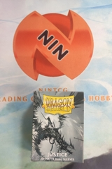 Bọc bài Dragon Shield Sleeve - Matte Dual Standard Size 100 - Justice