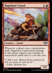 Magic: The Gathering - Outlaws of Thunder Junction - Magebane Lizard (134)