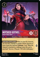 Disney Lorcana ~Reign of Jafar~ Mother Gothel - Knows What's Best (70/204)