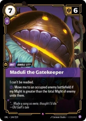 Riftbound TCG - Unleashed - Maduli the Gatekeeper (144/219) Foil