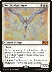 Magic: The Gathering - Core Set 2019 - Resplendent Angel (34) Foil