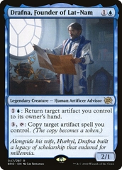Magic: The Gathering - The Brothers' War - Drafna, Founder of Lat-Nam (47) Foil
