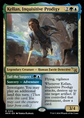 Magic: The Gathering - Murders at Karlov Manor - Kellan, Inquisitive Prodigy // Tail the Suspect (212)