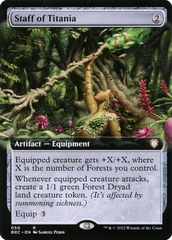 Magic: The Gathering - The Brothers' War Commander - Staff of Titania (50)