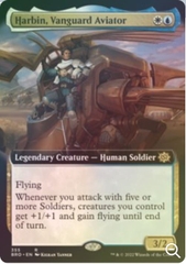 Magic the Gathering - The Brothers' War - Harbin, Vanguard Aviator (Extended Art) - FOIL