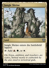 Magic: The Gathering - Outlaws of Thunder Junction Commander - Jungle Shrine (303)