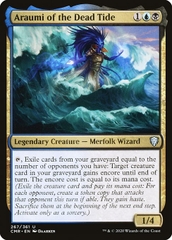 Magic: The Gathering - Commander Legends - Araumi of the Dead Tide (267) Foil