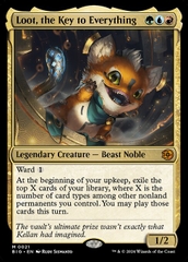 Magic: The Gathering - The Big Score - Loot, the Key to Everything (21) Foil