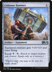 Magic: The Gathering - Core Set 2020 - Colossus Hammer (223)