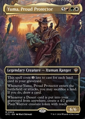 Magic: The Gathering - Outlaws of Thunder Junction Commander - Yuma, Proud Protector (4) Foil