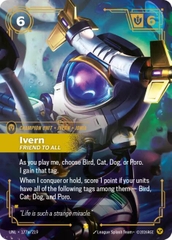 Riftbound TCG - Unleashed - Ivern - Friend to All (Alternate Art) (177a/219) Foil