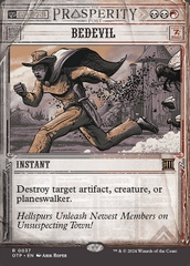 Magic: The Gathering - Breaking News - Bedevil (37) Foil