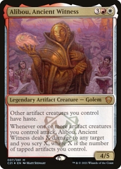 Magic: The Gathering - Commander 2021 - Alibou, Ancient Witness (7) Foil