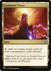 Magic: The Gathering - New Capenna Commander - Command Tower (395)