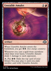 Magic: The Gathering - Modern Horizons 3 - Unstable Amulet (142)
