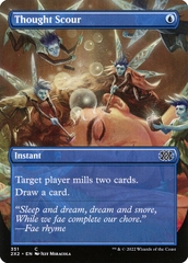 Magic: The Gathering - Double Masters 2022 - Thought Scour (351)