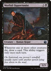 Magic: The Gathering - Innistrad: Midnight Hunt - Morbid Opportunist (113)