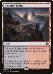 Magic: The Gathering - Innistrad: Midnight Hunt - Haunted Ridge (263) Foil