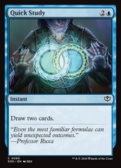 Magic: The Gathering - Secrets of Strixhaven - Quick Study (65)