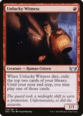 Magic: The Gathering - Streets of New Capenna - Unlucky Witness (128)