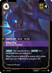 Riftbound TCG - Unleashed - Kha'Zix - Mutating Horror (143/219) Foil