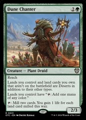 Magic: The Gathering - Outlaws of Thunder Junction Commander - Dune Chanter (31)