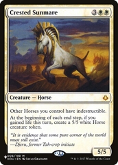 Magic: The Gathering - The List - Crested Sunmare (HOU-6)
