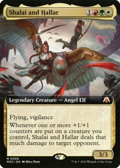 Magic: The Gathering - March of the Machine Commander - Shalai and Hallar (96) Foil