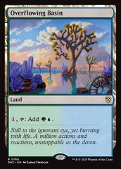 Magic: The Gathering - Aetherdrift Commander - Overflowing Basin (165)