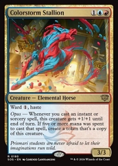 Magic: The Gathering - Secrets of Strixhaven - Colorstorm Stallion (180) Foil