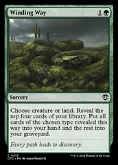 Magic: The Gathering - Outlaws of Thunder Junction Commander - Winding Way (213)