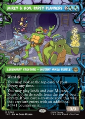 Magic: The Gathering - Teenage Mutant Ninja Turtles - Mikey & Don, Party Planners (246) Foil