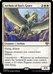 Magic: The Gathering - Commander Masters - Archon of Sun's Grace (814)